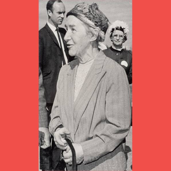 <strong>Dame Annie Jean Macnamara</strong>, c. 1965, photograph, 24.0 × 14.0 cm. MHM01042, Medical History Museum, University of Melbourne.
